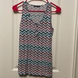 Chevron tank top